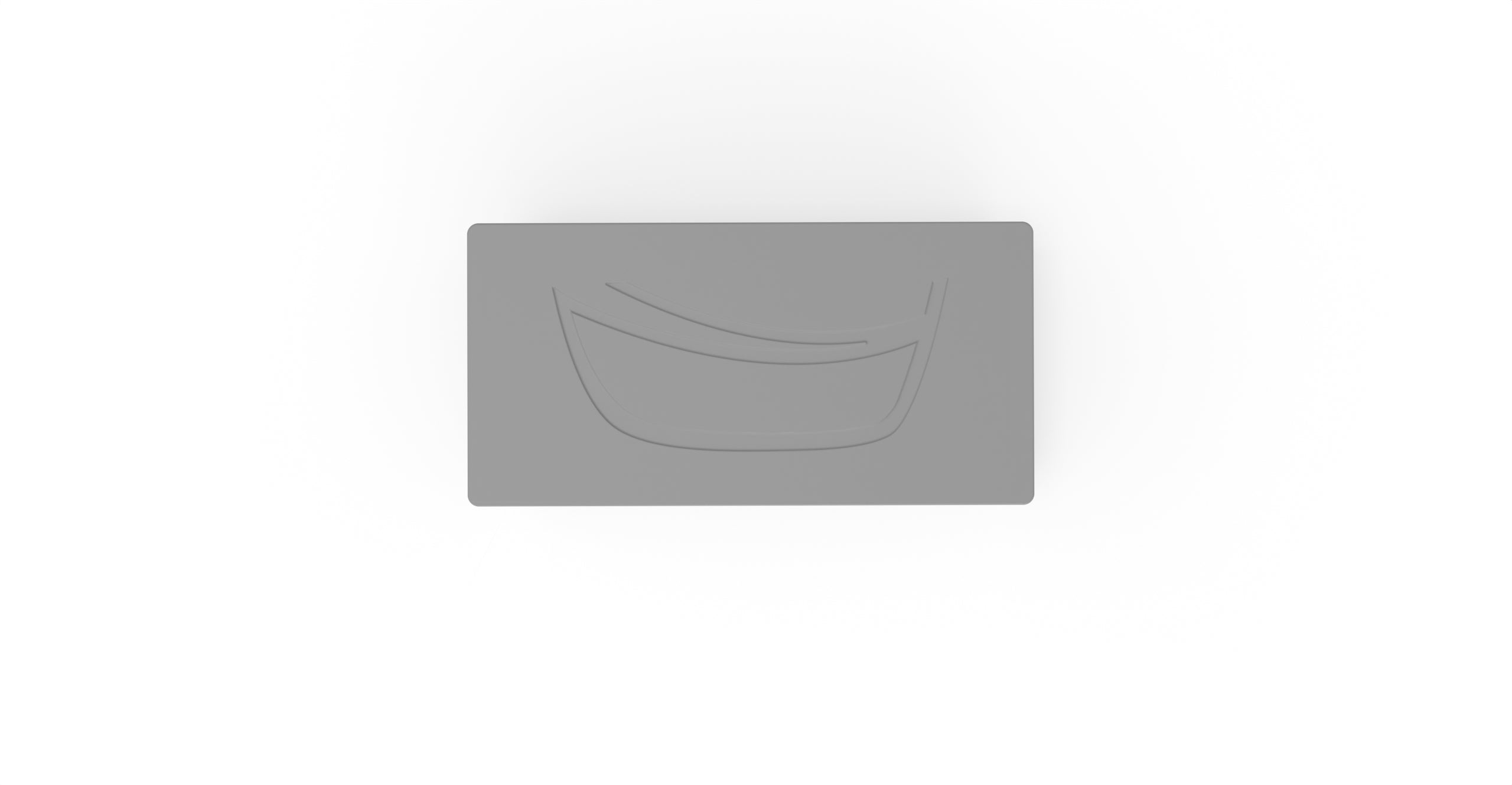 Bath Step SC-01 in Gray, top product view