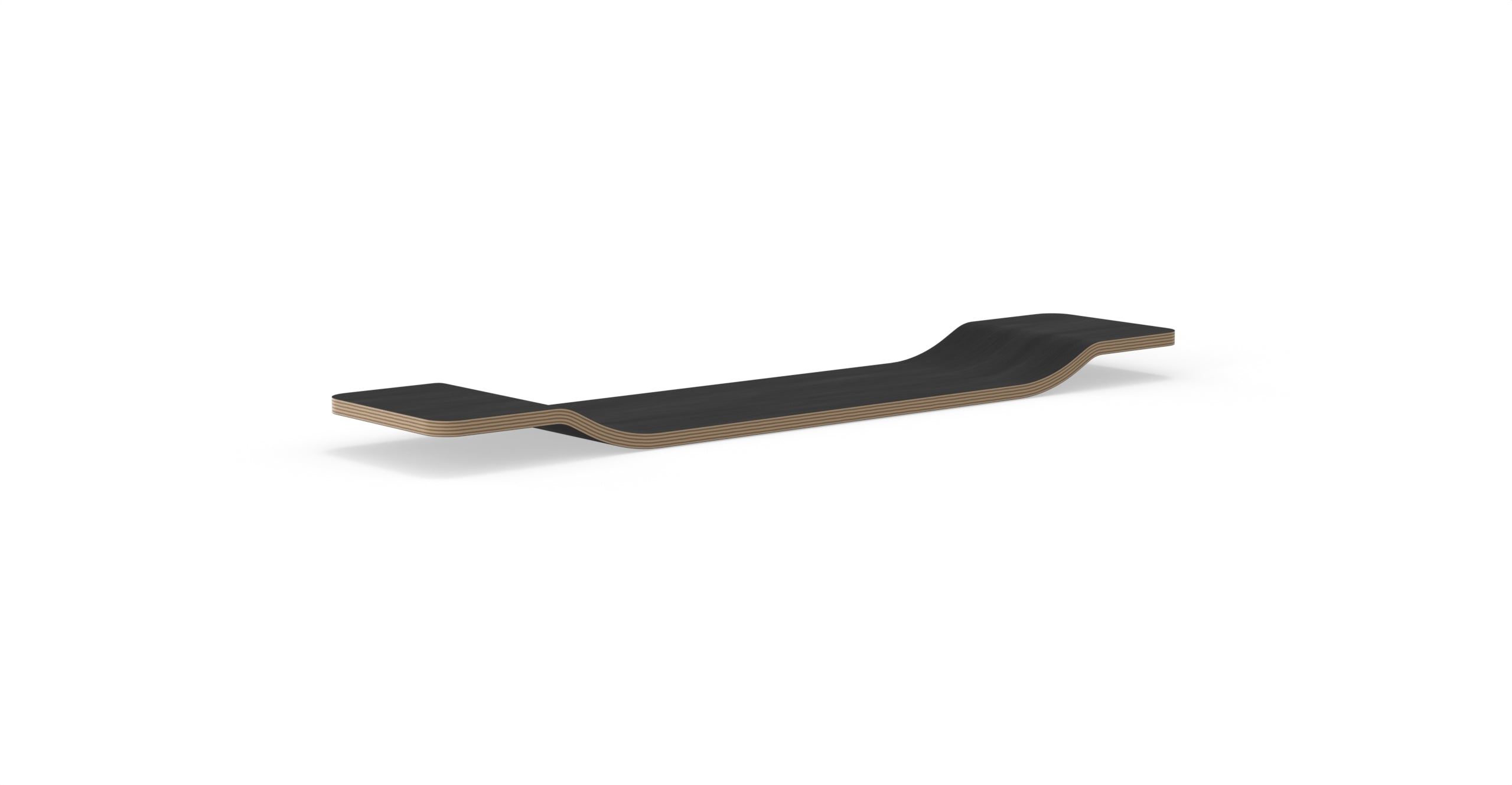 BWA-01 bathtub caddy in Black, product view