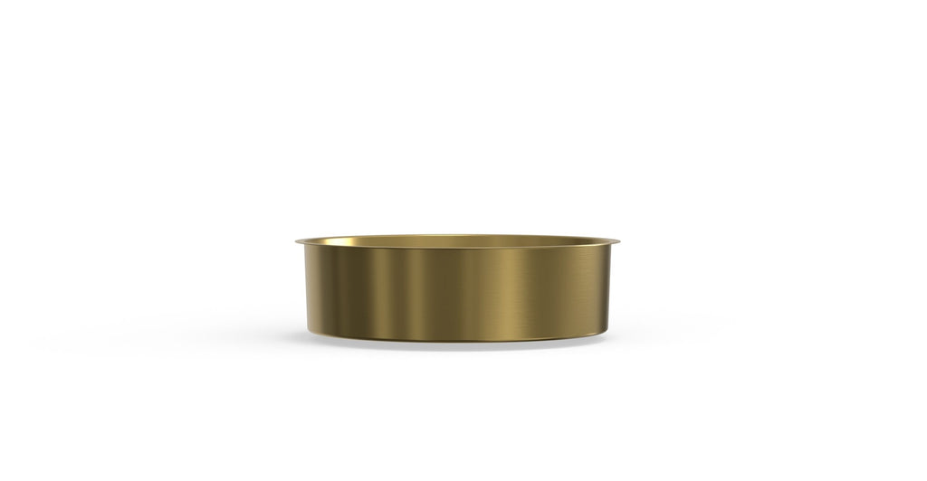 Stainless Steel Sink ES-UB-01-M | Gold | product-only top row | Woo source 37906