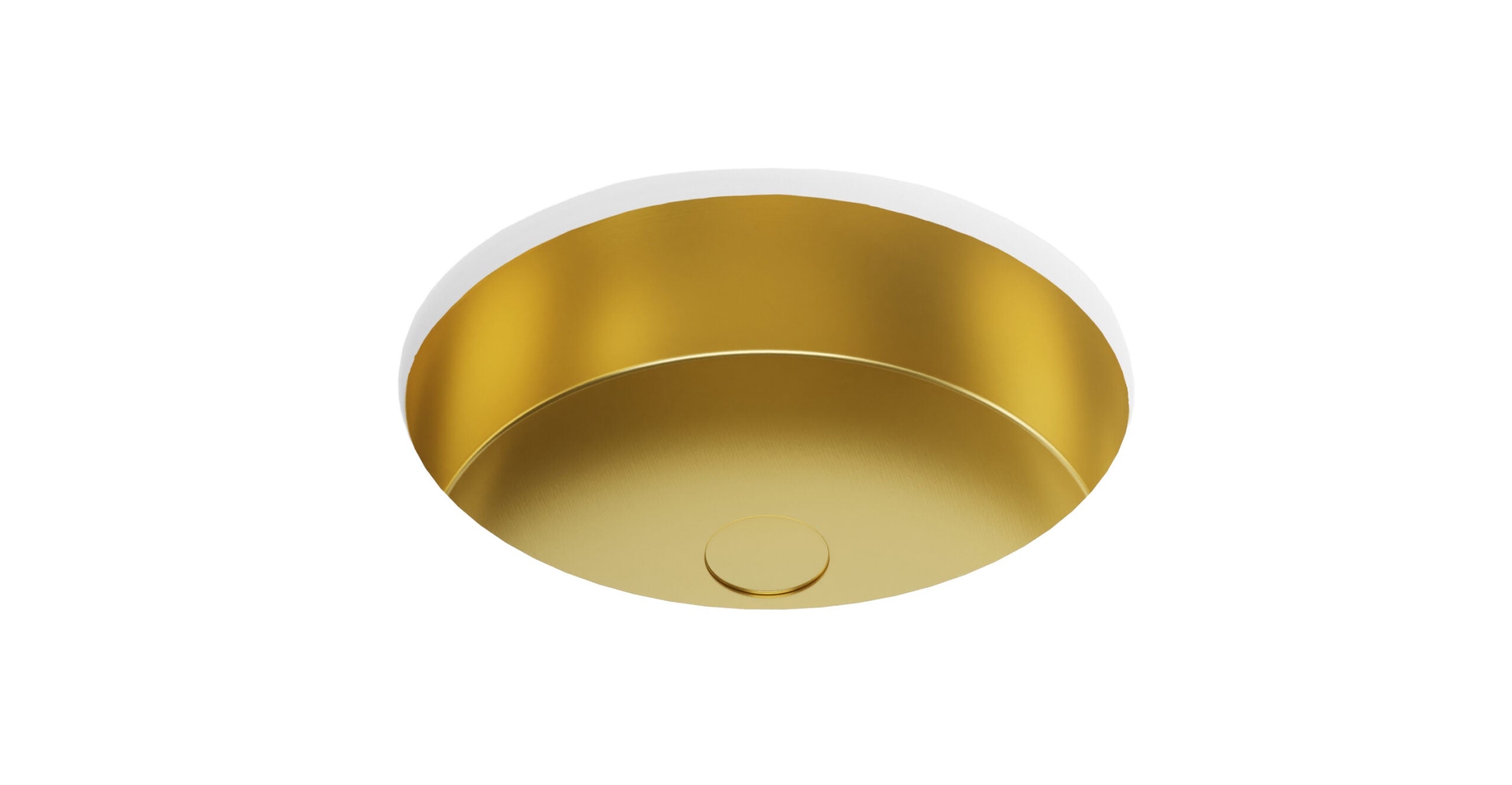 Stainless Steel Sink ES-UB-01-M | Gold | product-only top row | Woo source 52829