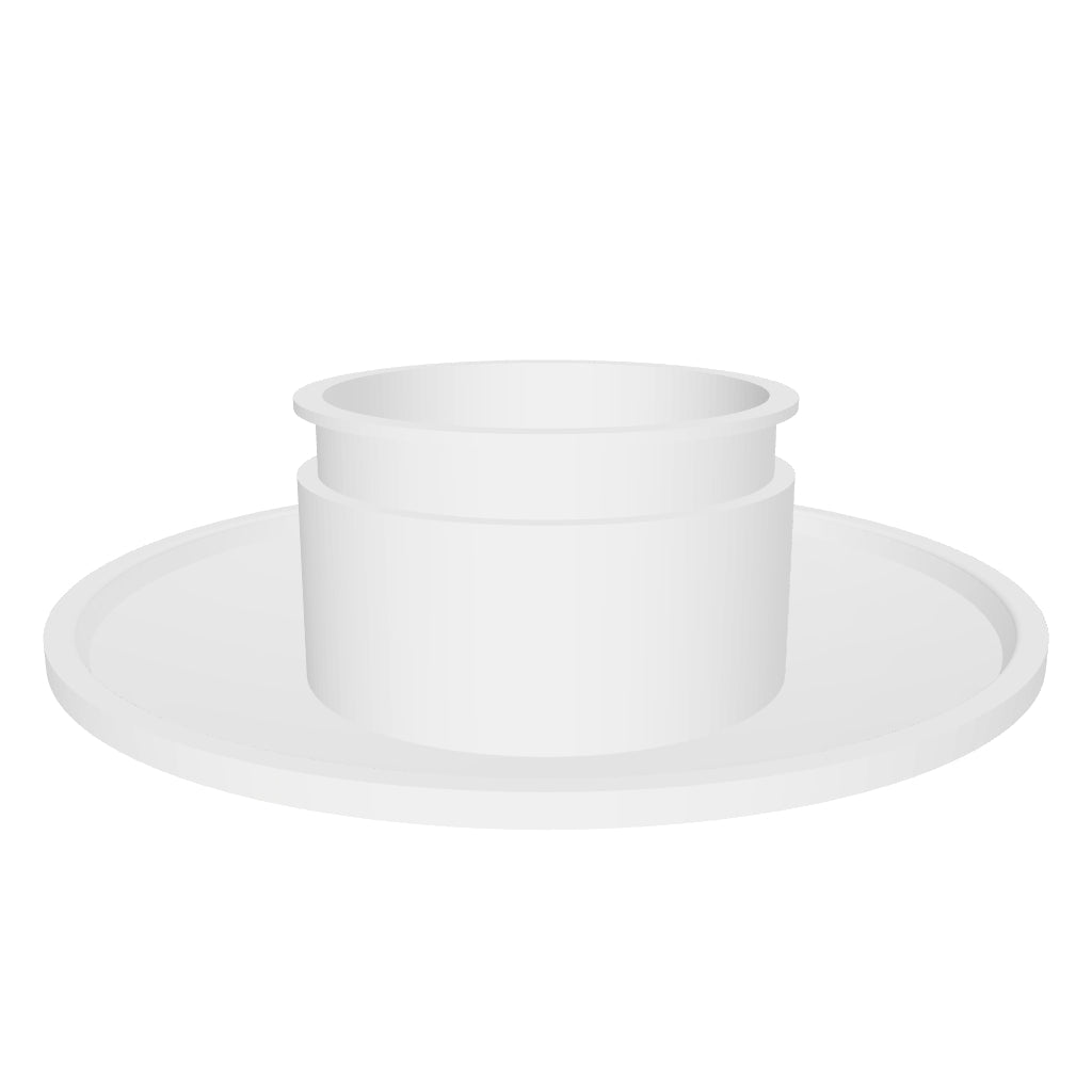Bathtub Drain Cap - Type A 3D model (AR-ready)