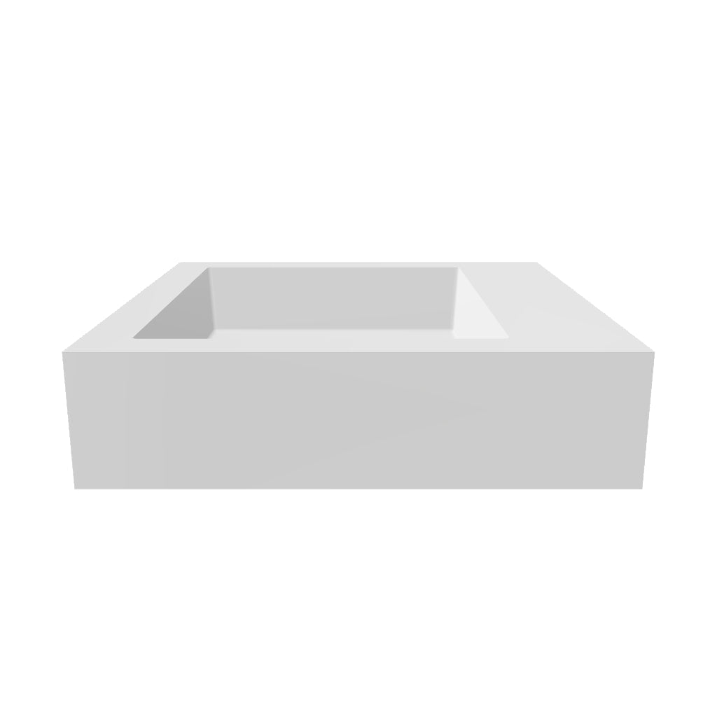 Wall Mounted Sink WT-06-S 3D model (AR-ready)