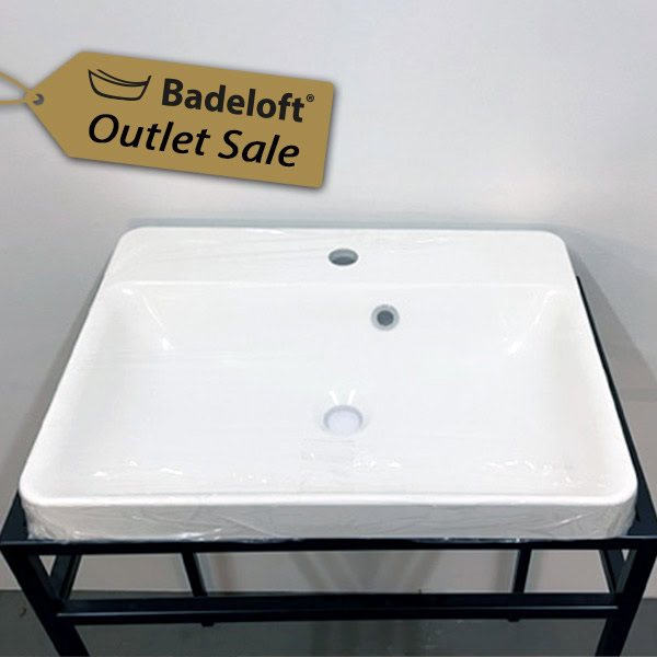 Einbau-Waschbecken 55 x 43 cm (outlet)
