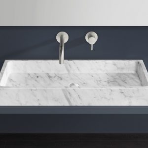 Vasque en marbre MWB-01-L (noir) – Image 3