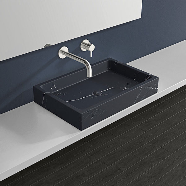 Vasque en marbre MWB-01-M (noir)